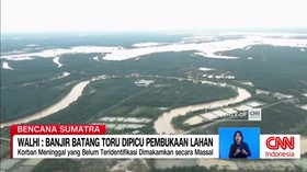 VIDEO: Walhi Banjir Batang Toru Dipicu Pembukaan Lahan