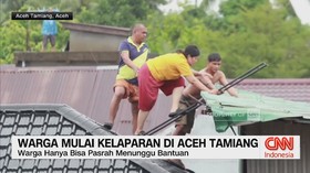 VIDEO Warga Mulai Kelaparan di Aceh Tamiang