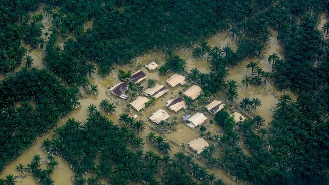 Wilayah terdampak banjir longsor di Aceh ada 18 kabupaten/kota dari 23 kabupaten/kota yang ada di Aceh, 229 kecamatan, 3.310 desa atau gampong.
