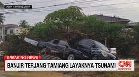 VIDEO: Banjir Terjang Tamiang Layaknya Tsunami