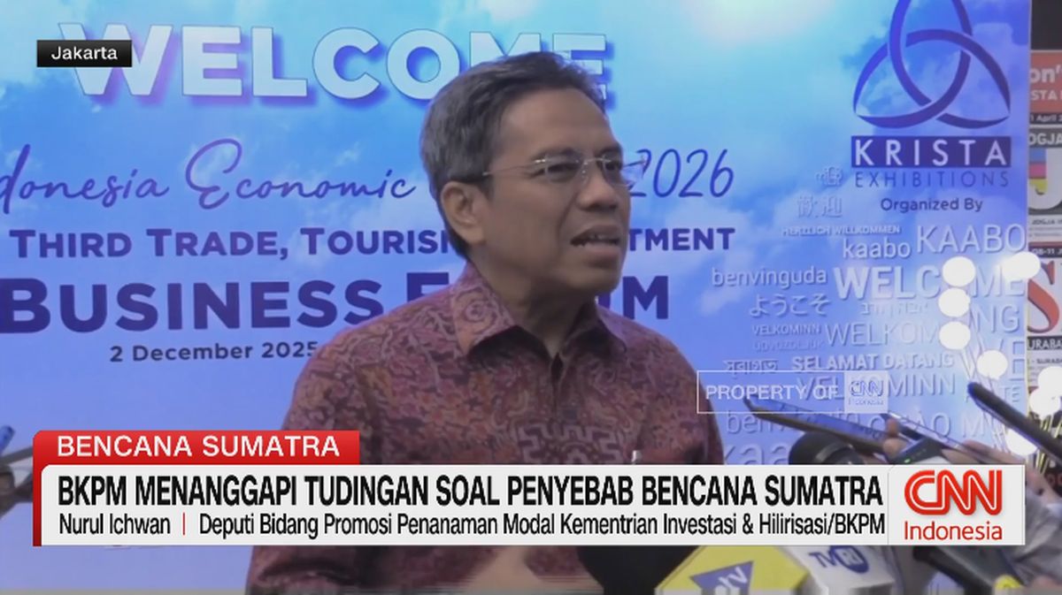 VIDEO: BKPM Menanggapi Tudingan Soal Penyebab Bencana Sumatra