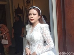 Brisia Jodie Anggun Pakai Gaun Nikah Klasik Terinspirasi Kate Middleton