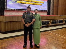 7 Potret Juliana Moechtar Dampingi Suami Naik Pangkat Jadi Brigadir Jenderal TNI