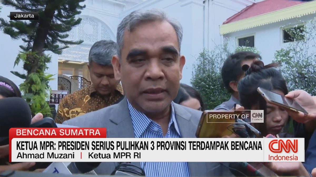 VIDEO: Ketua MPR: Presiden Serius Dalam Pemulihan Tiga Provinsi Sumatr