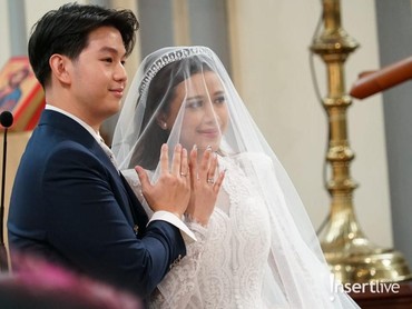  6 Potret Pemberkatan Nikah Brisia Jodie & Jonathan Alden di Gereja Katedral