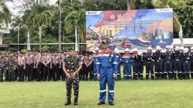 Pertamina Gelar Apel Siaga Pengamanan Instalasi Strategis di 8 Lokasi