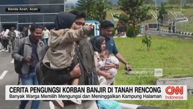 VIDEO: Cerita Pengungsi Korban Banjir di Tanah Rencong