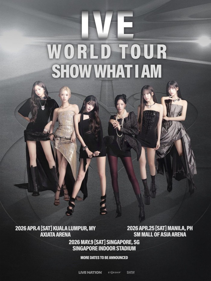 Pada tur Asia kali ini, IVE akan berkunjung ke Kuala Lumpur, Manila, dan Singapore. Konser ini akan diadakan pada tahun 2026 pada bulan April-Mei.