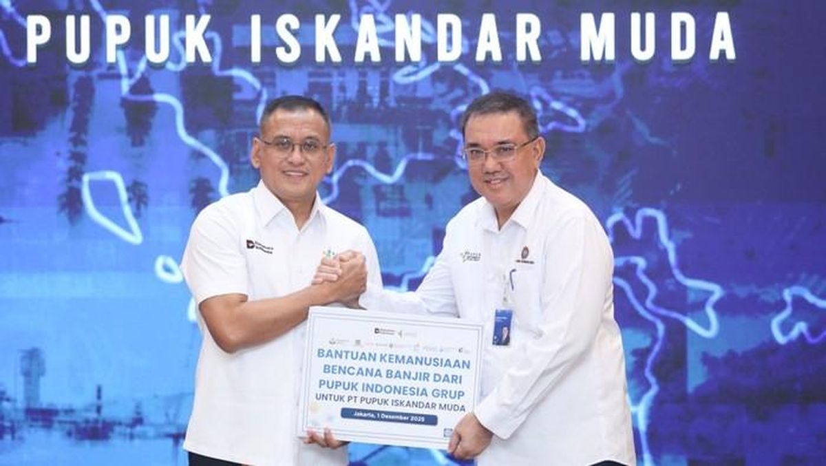 Pupuk Indonesia Bantu Warga Terdampak Bencana di Aceh-Sumatra