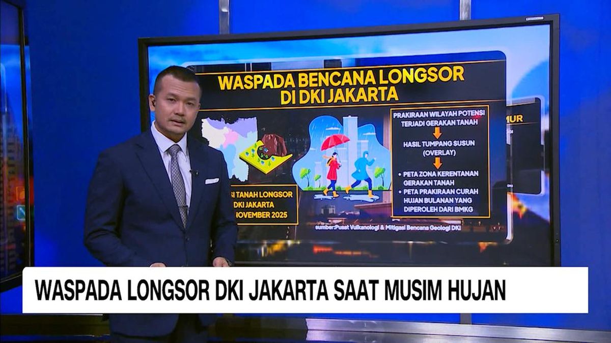 VIDEO: Waspada Longsor DKI Jakarta saat Musim Hujan