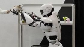 Kawasaki Pamer Robot Humanoid Penyelamat Kucing saat Bencana