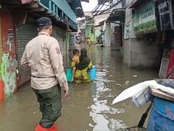 16 RT di Kepulauan Seribu dan Jakut Terendam Banjir Rob Siang Ini