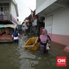15 RT di Jakarta Terendam Banjir, Ketinggian Hampir 1 Meter