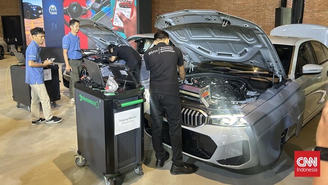 BMW Group Indonesia untuk pertama kalinya menggelar lomba teknisi, menggunakan alat diagnosis jarak jauh canggih RITA.