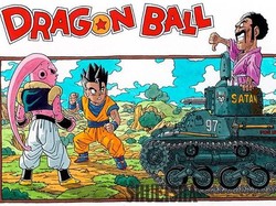 Draf Langka Akira Toriyama Rilis, Ada Gambar Majin Buu Klasik