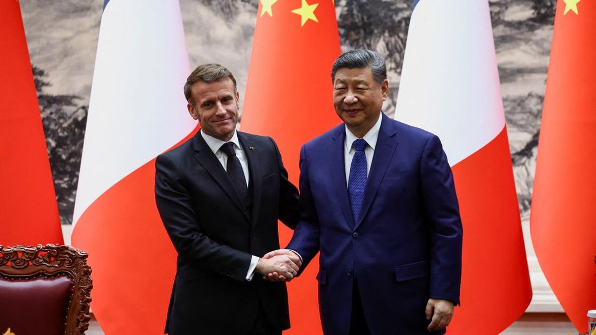 Macron Temui Xi Jinping di Beijing, Ini yang Dibahas