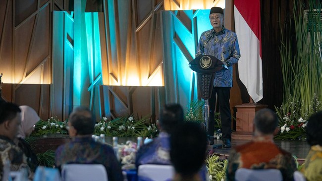 Dalam malam puncak Sutami Awards 2025 Menteri Dody Hanggodo menjelaskan strategi PU 608 untuk pembangunan berkeadilan yang sesuai visi besarPresiden Prabowo.