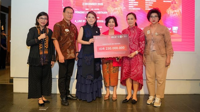 Lions Club Jakarta Selatan Tulip salurkan bantuan Rp230 juta untuk Yayasan Kanker Anak Indonesia, mendukung fasilitas Rumah Singgah bagi anak pejuang kanker.