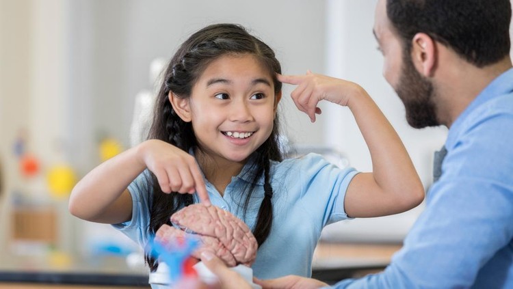 Otak kanan anak lebih dominan