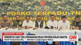 VIDEO: Pemerintah Cabut Izin 8 Perusahaan Diduga Penyebab Banjir