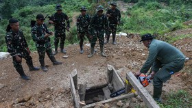FOTO: Penertiban Tambang Emas Ilegal di TN Gunung Halimun Salak