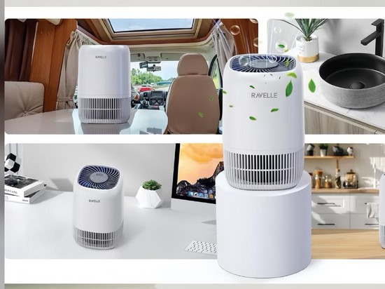 Ravelle Airy Premium Air Purifier HEPA13 + Aromatherapy: Udara Bersih, Mood Tenang, Hidup Lebih Nyaman