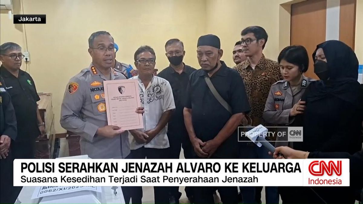 VIDEO: Kapolres Serahkan Jenazah Alvaro Kiano ke Keluarga Korban