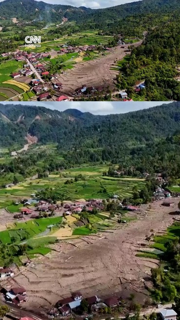 Warga Malalak Selamatkan Sisa Panen Padi Terdampak Banjir dan Longsor