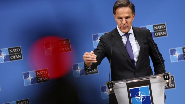 Sekjen NATO Mark Rutte jawab pernyataan Putin yang sebut Rusia siap perang dengan Eropa.