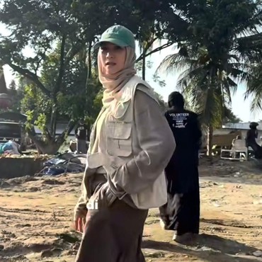 Cerita Lucu Zaskia Adya Mecca saat Berkunjung ke Korban Banjir di Aceh