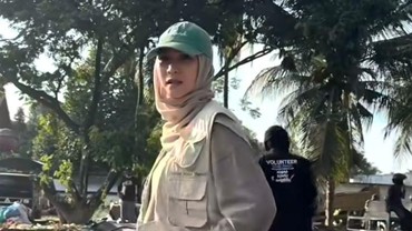 Cerita Lucu Zaskia Adya Mecca saat Berkunjung ke Korban Banjir di Aceh