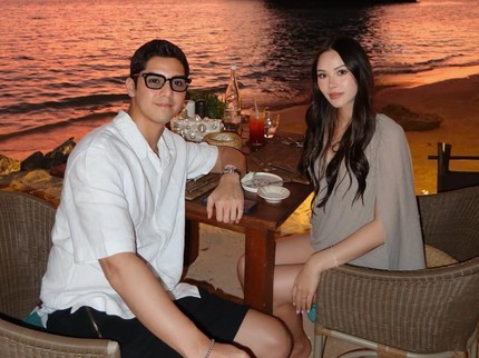 Intip Potret Babymoon Alyssa Daguise & Al Ghazali Menikmati Keindahan Laut di Thailand
