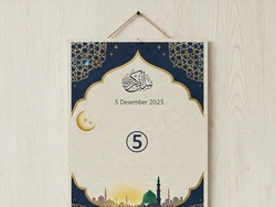 Kalender Hijriah Hari Ini 5 Desember 2025 dan Keutamaan Baca Surat Al-Mulk