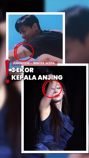 Video: Jungkook BTS Punya Tato Kembar dengan Winter, Pacaran?