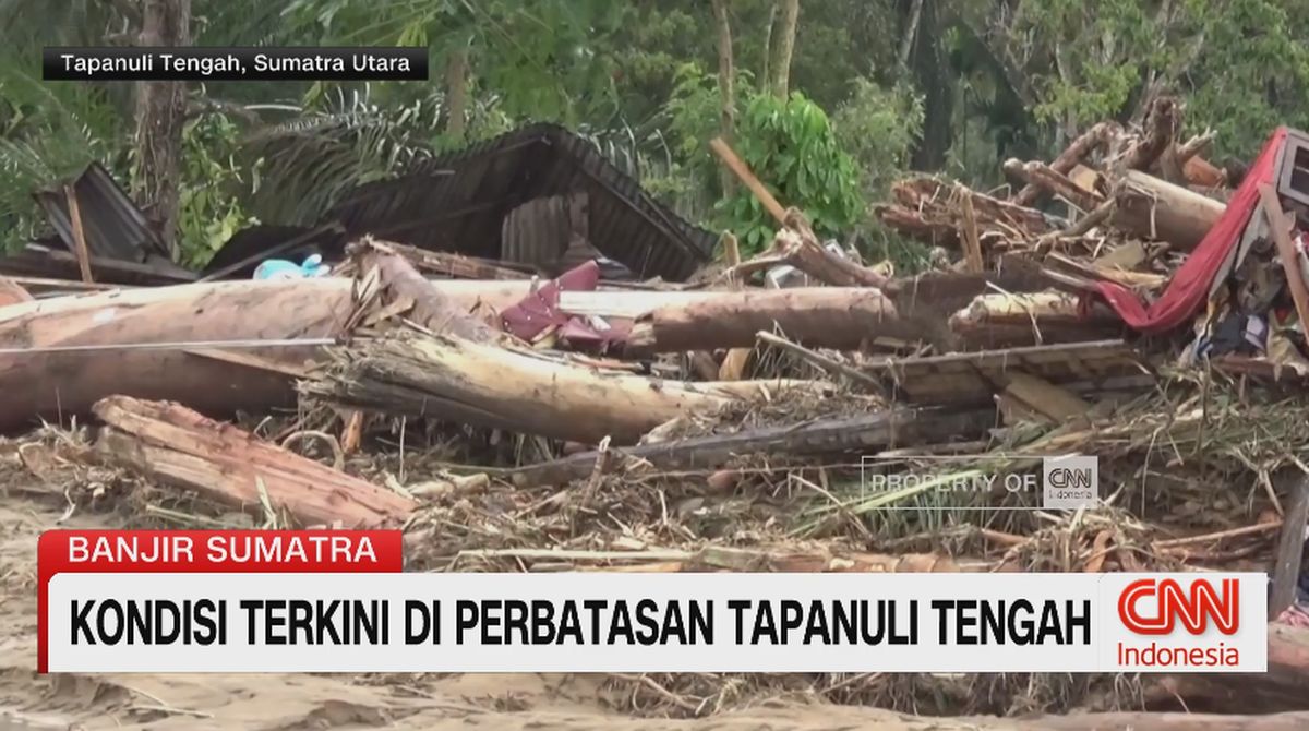 VIDEO: Kondisi Terkini di Perbatasan Tapanuli Tengah