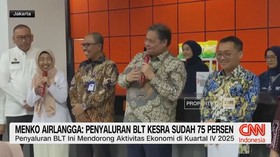 VIDEO: Menko Airlangga: Penyaluran BLT Kesra Sudah 75 Persen