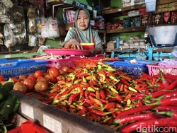 Harga Cabai di Sidoarjo Tembus Rp 100 Ribu, Pedagang Kurangi Stok