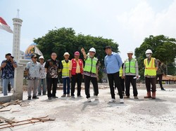 Pastikan Kualitas Pekerjaan, Bupati Sidoarjo Sidak Proyek RSUD Notopuro