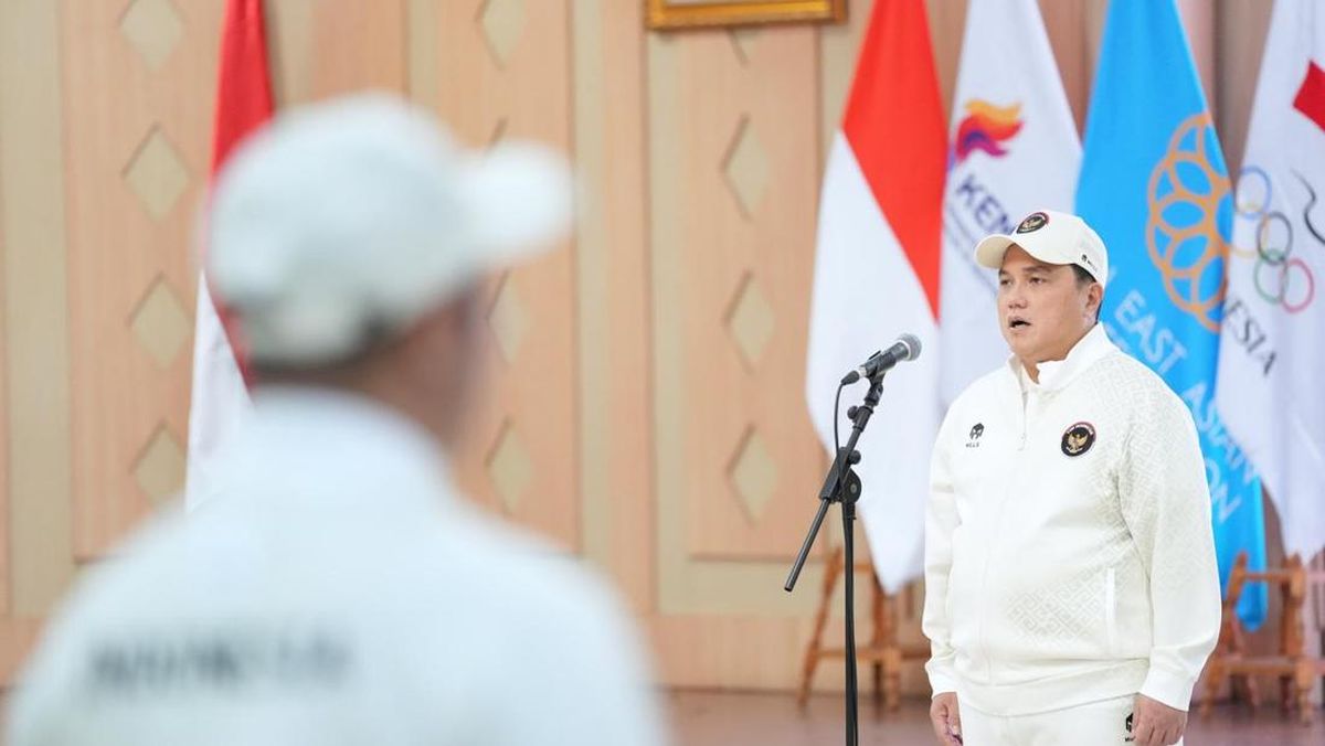 Orasi Erick Bakar Semangat Juang Atlet Indonesia di SEA Games 2025