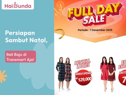 Persiapan Sambut Natal, Beli Baju di Transmart Aja!