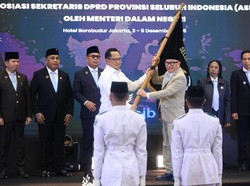 Ketua ADPSI Resmi Dilantik, Mendagri Tekankan Pentingnya Peran DPRD