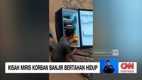 VIDEO: Kisah Miris Korban Banjir Bertahan Hidup