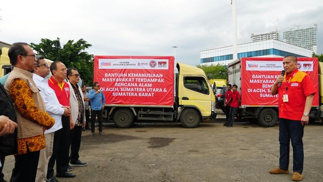 Alfamart kirim 60 truk bantuan senilai Rp2 miliar untuk korban bencana di Sumatera, kerja sama dengan BPJPH dan instansi lain untuk distribusi cepat.
