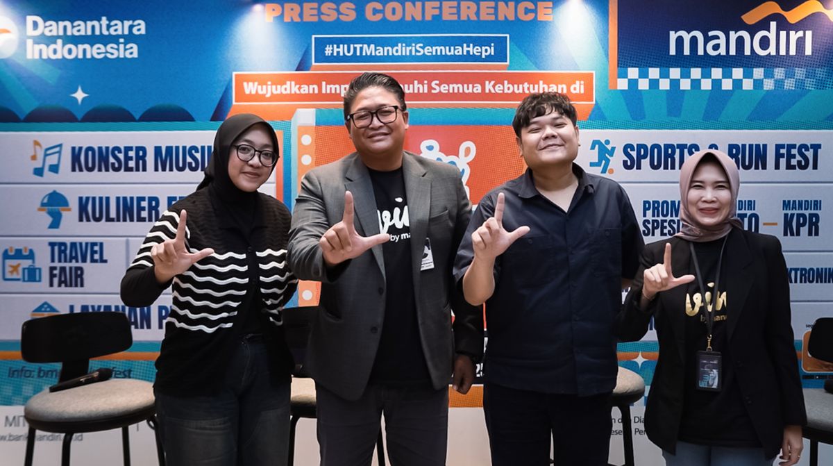 Bank Mandiri Akan Tutup Livin' Fest 2025 11-14 Desember di Surabaya