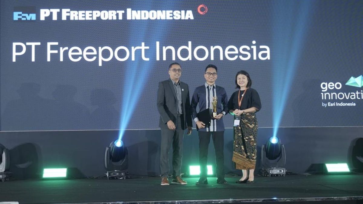Freeport Indonesia Raih GeoInnovation Award Berkat Inovasi Geospasial