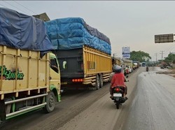 Sempat Macet Akibat Banjir, Kini Lalin Jalan Palembang-Betung Lancar