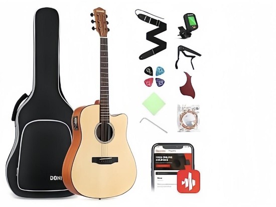 Penggemar Gitar Akustik Perlu Coba! Donner DAG-1CE Bisa Jadi Gitar Andalanmu