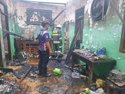 2 Rumah di Banyuasin Terbakar, Diduga karena Kebocoran Tabung Gas