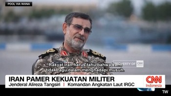 VIDEO: Iran Pamerkan Kekuatan Militer Di Teluk