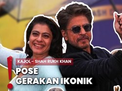 Video: 30 Tahun DDLJ, Shah Rukh Khan-Kajol Resmikan Patung di Inggris